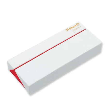 PELIKAN PIÓRO WIECZNE M600 M RED WHITE ETUI