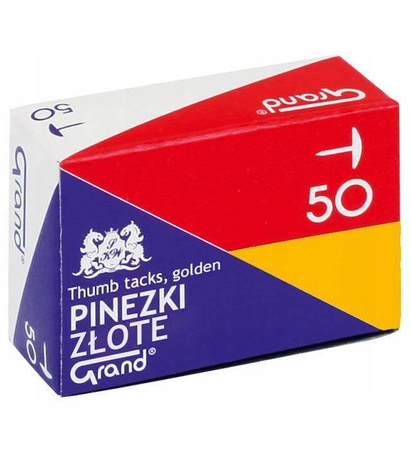 Pinezki GRAND złote