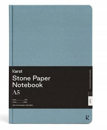 Karst notes A5 linia , okładka twarda Glacier 144