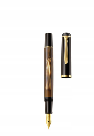 Pióro wieczne Pelikan M200 Brown Marbled F