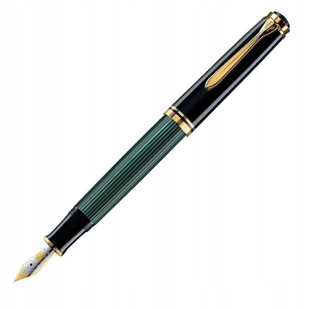 Pióro wieczne Pelikan SOUVERAN M600 Black/Green EF