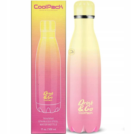 Butelka termiczna CoolPack 500ml GRADIENT Peach