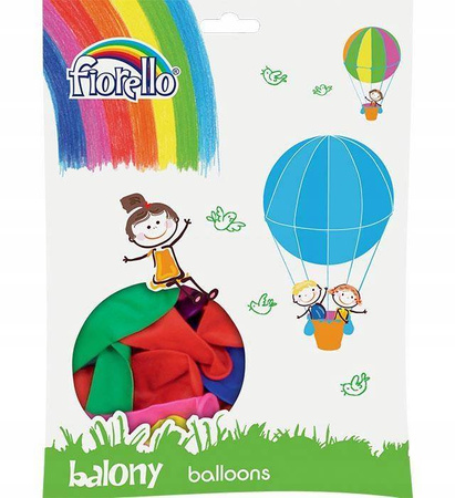 Balon 12 mix pastel FIORELLO