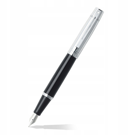 SHEAFFER PIÓRO 300 CZARNE CHROM