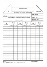 Karta czytelnika Typograf