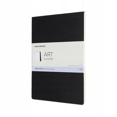 Art Sketch Pad Album MOLESKINE A4 48 stron czarny