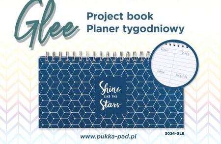 Planer tygodniowy Pukka Pad Glee Poziomy