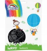 Balon 10 metal czarny FIORELLO