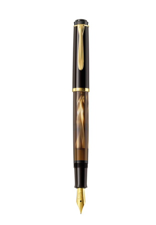 Pióro wieczne Pelikan M200 Brown Marbled F