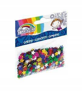 Cekiny confetti kwiaty Fiorello