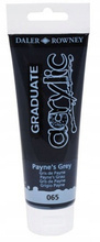 Farba akrylowa Daler Rowney 065 Paynes Grey