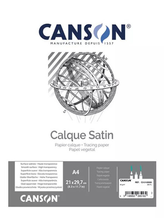 Kalka kreślarska Canson A4 90/95g  250 arkuszy pudełko