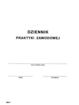 Dziennik praktyki zawodowej (oprawa miękka)