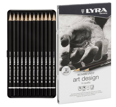 Lyra Rembrandt Art Design zestaw ołówków 12 szt.