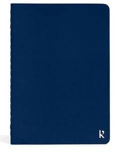 Karst notes Pocket Journal A6 gładki Navy