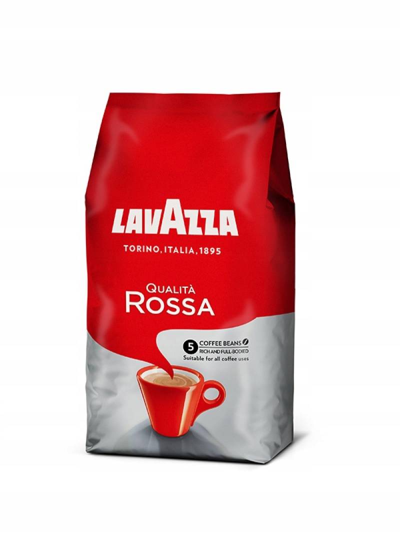 Kawa Lavazza Qualita Rossa ziarnista 1kg - Ceny i opinie 