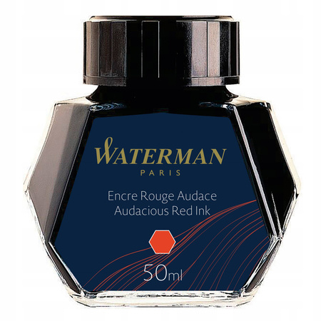 Atrament Waterman 50 ml. Czerwony