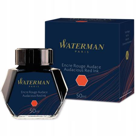 Atrament Waterman 50 ml. Czerwony