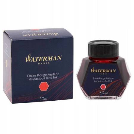 Atrament Waterman 50 ml. Czerwony