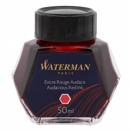 Atrament Waterman 50 ml. Czerwony