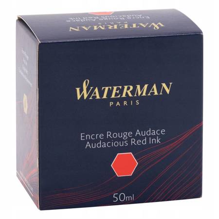 Atrament Waterman 50 ml. Czerwony