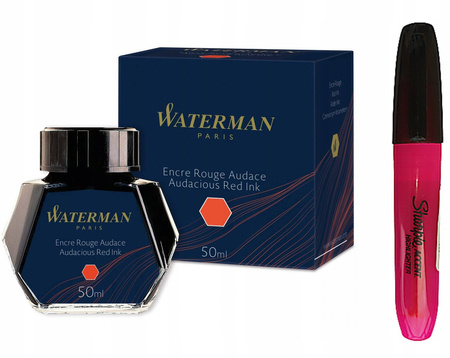 Atrament Waterman 50 ml. Czerwony