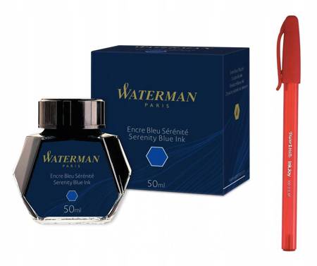 Atrament Waterman 50 ml. Niebieski