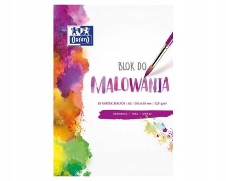 Blok Oxford do malowania A3 120 gram