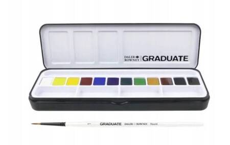 DAL GRADUATE WATERCOLOUR SET 12 SZT FILA