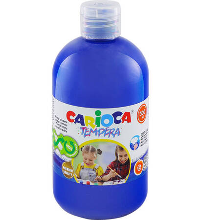 Farba Carioca tempera N 500 ml (40427/17) granatowa