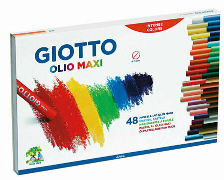 GIOTTO OIL PASTELS 11MM BOX 48SZT.  FILA