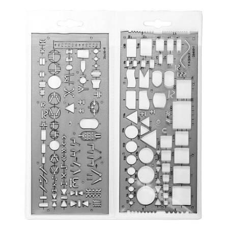 KIN SZABLON 703071 ELEKTRO-TECHNICZNY