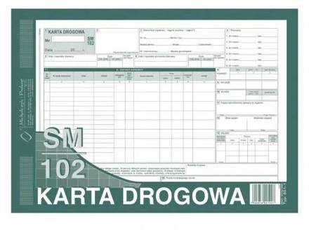 Karta drogowa A4 M&P 801-1N