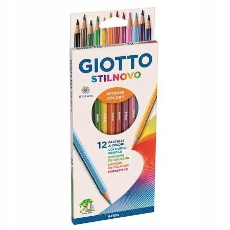 Kredki pastelowe Giotto Stilnovo 12 szt