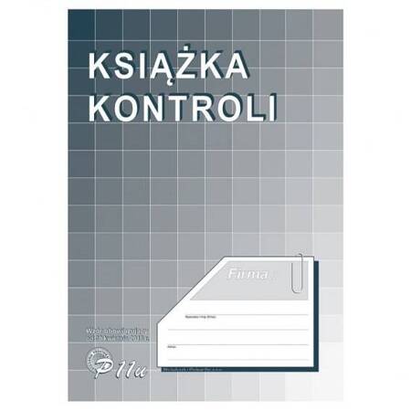 Książka kontroli A4