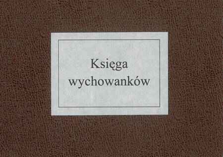 Księga wychowanków (oprawa introligatorska)