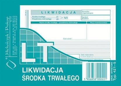 LT LIKWIDACJA ŚR.TRW.M&P 421-5