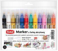 MARKER AKRYLOWY 402 ZESTAW 12SZT.