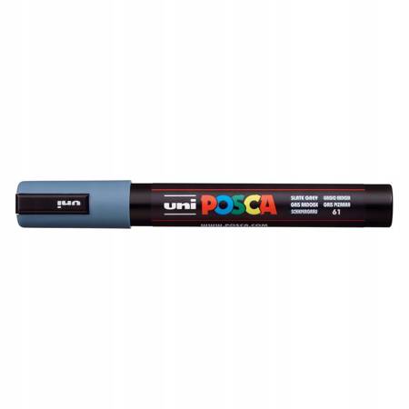 MARKER UNI PC-5M POSCA CIEMNY SZARY nr 61