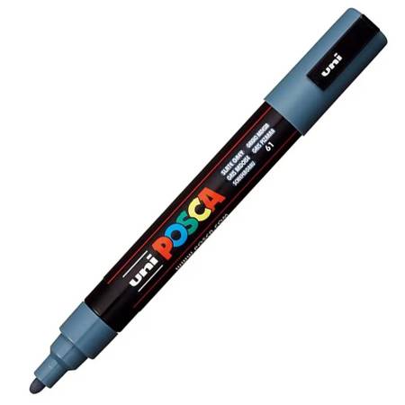 MARKER UNI PC-5M POSCA CIEMNY SZARY nr 61