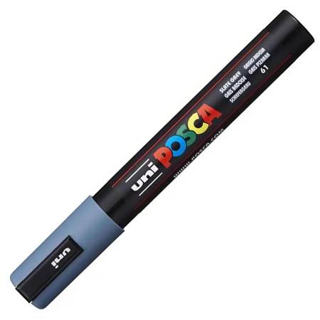 MARKER UNI PC-5M POSCA CIEMNY SZARY nr 61