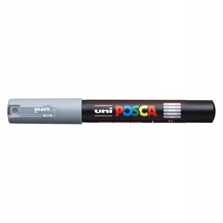 Marker Mazak Posca plakatowy PC-1M szary