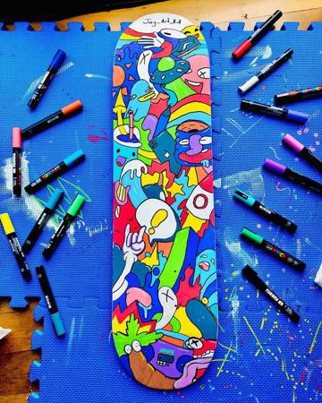 Marker Mazak Posca plakatowy PC-1MR BIAŁY