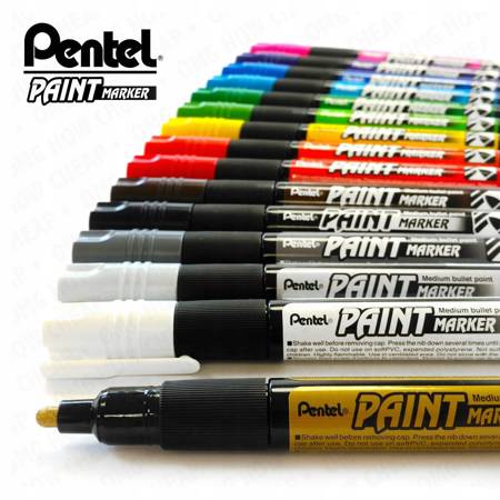 Marker olejowy zdobniczy SREBRNY Pentel MMP20-Z