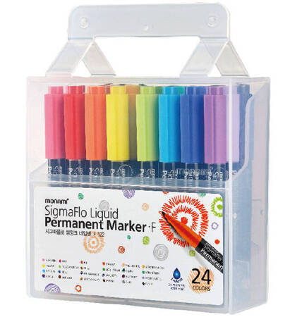 Marker permanentny SigmaFlo F 122 24 kol. MonAmi (2080152512)