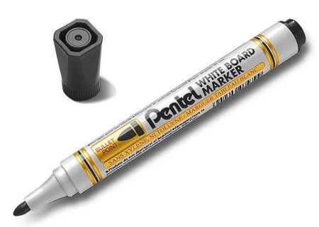 Marker suchościeralny Pentel MW85 CZARNY