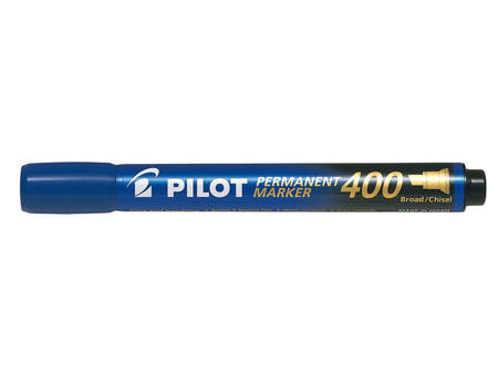 Niebieski marker pernamentny PILOT SCA 400