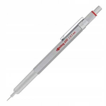 OŁÓWEK AUTOMATYCZNY ROTRING SREBRNY 0.5MM