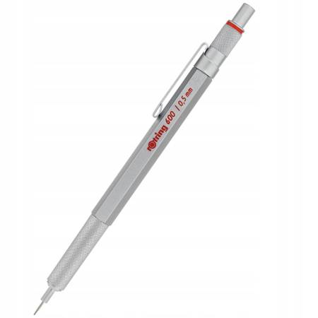 OŁÓWEK AUTOMATYCZNY ROTRING SREBRNY 0.5MM