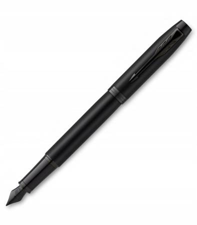 PARKER IM pióro wieczne Achromatic Black mat F